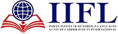 Logo of Indian Institute of Foreign Language for intelligent practice with AI